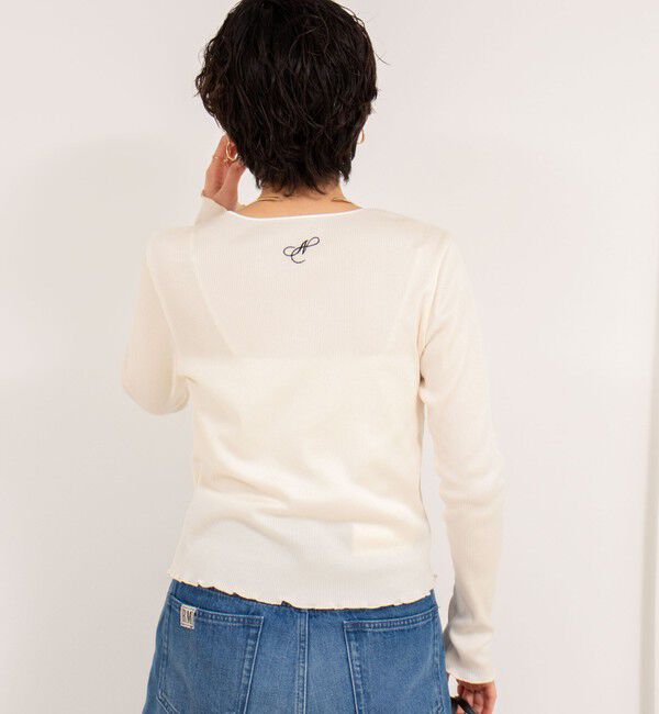 NOLLEY'S「《手洗い可能》テレコカーディガン」|カーディガン|