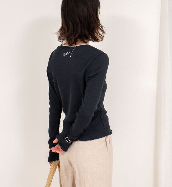 NOLLEY'S「《手洗い可能》テレコカーディガン」|カーディガン|