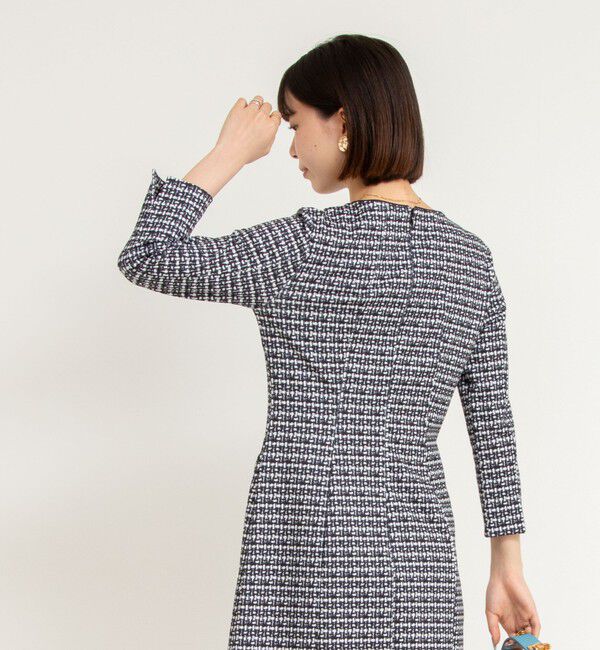 NOLLEY'S「ツイード見えワンピース」|ワンピース|