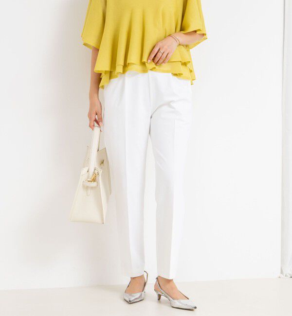 NOLLEY'S sophi「ウォッシャブルドライ2WAYストレッチテーパードパンツ」|その他|