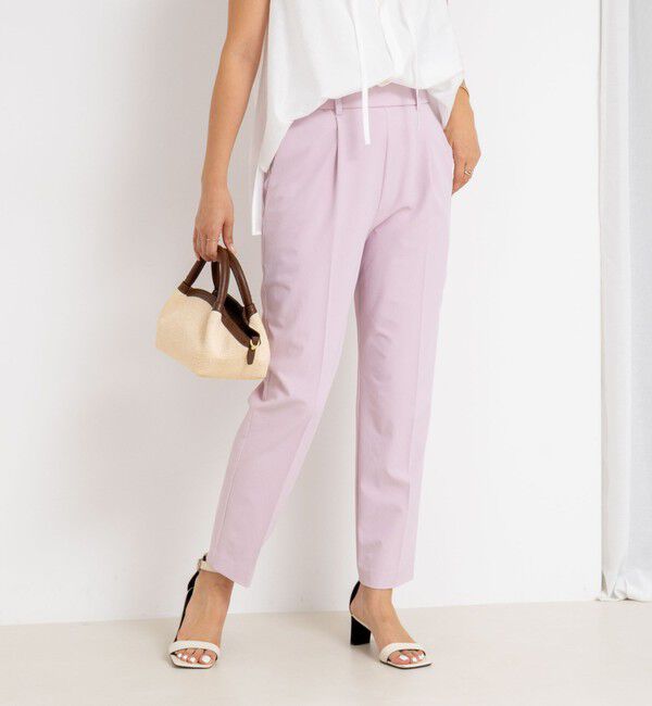 NOLLEY'S sophi「ウォッシャブルドライ2WAYストレッチテーパードパンツ」|その他|