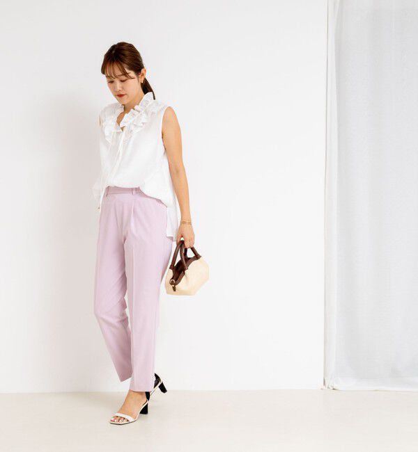 NOLLEY'S sophi「ウォッシャブルドライ2WAYストレッチテーパードパンツ」|その他|