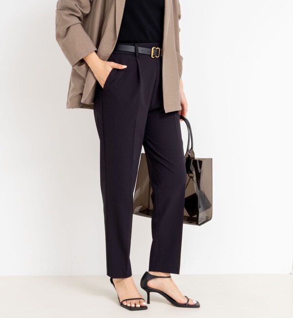 NOLLEY'S sophi「ウォッシャブルドライ2WAYストレッチテーパードパンツ」|その他|