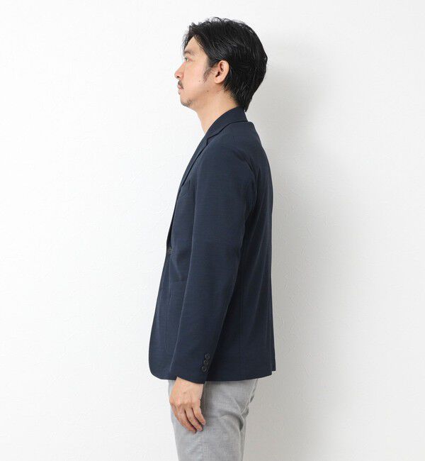 NOLLEY'S goodman「《セットアップ対応》Primeflex 吸水速乾 メランジ カノコ ストレッチイージーJK 25SS」|テーラードジャケット|