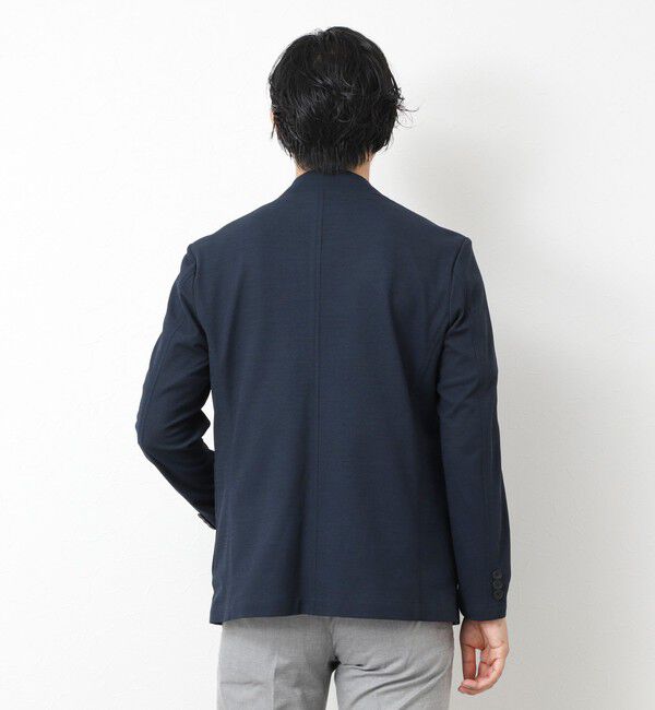 NOLLEY'S goodman「《セットアップ対応》Primeflex 吸水速乾 メランジ カノコ ストレッチイージーJK 25SS」|テーラードジャケット|