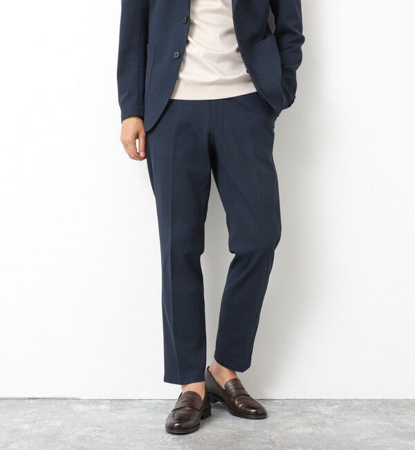 NOLLEY'S goodman「《ビジカジ/セットアップ対応》Primeflex 吸水速乾 メランジ カノコ ストレッチイージーPT」|チノ|