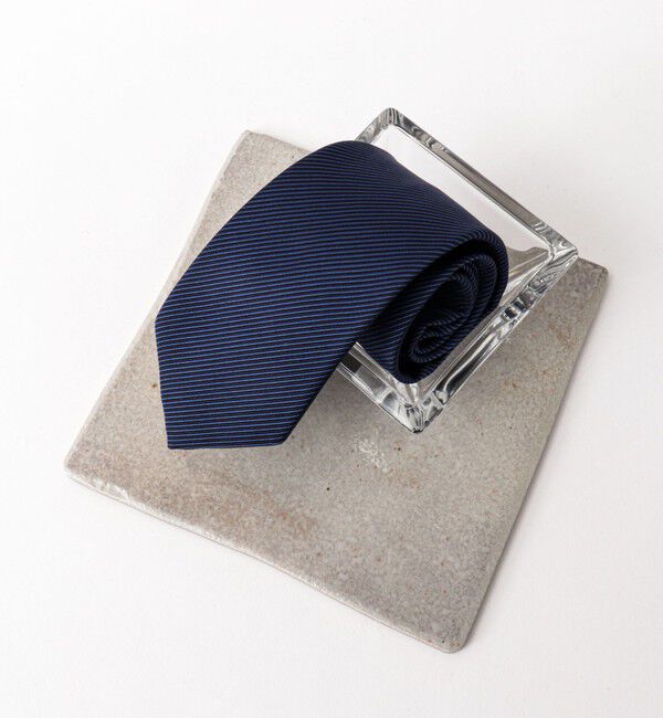 NOLLEY'S goodman「EMME EFFE マイクロストライプネクタイ 25AWコレクション」|ネクタイ・蝶ネクタイ|ネイビー系1