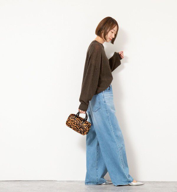 NOLLEY'S「《手洗い可能》スパンコールプルオーバー」|ニット・セーター|