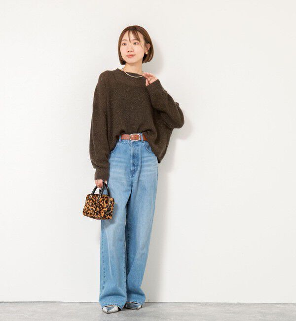 NOLLEY'S「《手洗い可能》スパンコールプルオーバー」|ニット・セーター|