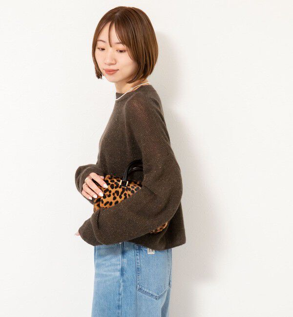 NOLLEY'S「《手洗い可能》スパンコールプルオーバー」|ニット・セーター|