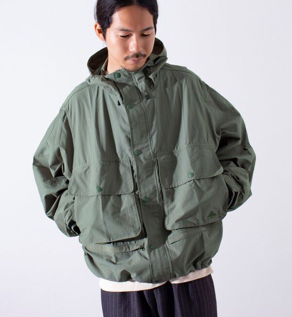 GLOSTER「【限定展開】【KELTY&times;GLOSTER】別注  ミリタリー ユーティリティ フィッシングジャケット」|ブルゾン・スタジャン|