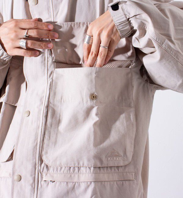 GLOSTER「【限定展開】【KELTY&times;GLOSTER】別注  ミリタリー ユーティリティ フィッシングジャケット」|ブルゾン・スタジャン|