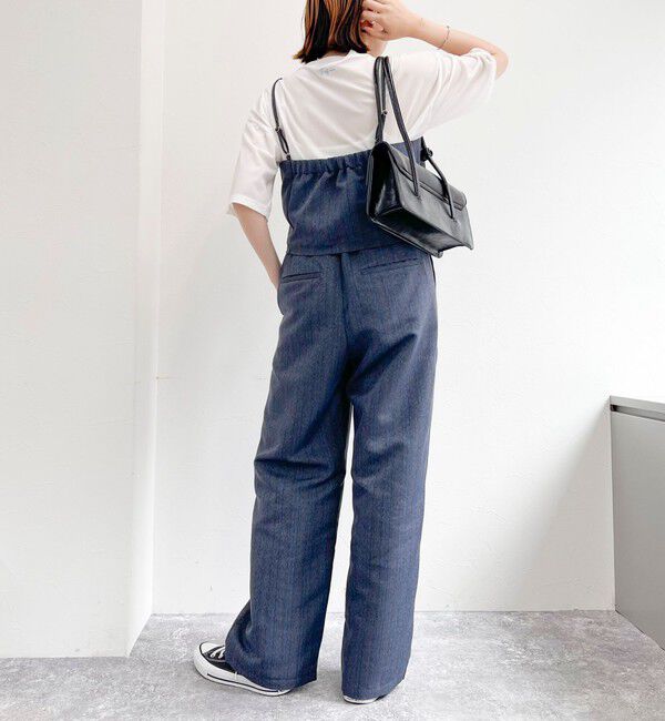 fredy emue「ヘリンボーンキャミビスチェ」|キャミソール|