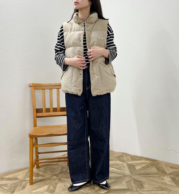 fredy emue「【GEVACO/ゲバコ】タッサーダウンベスト」|ダウンベスト・ベスト|