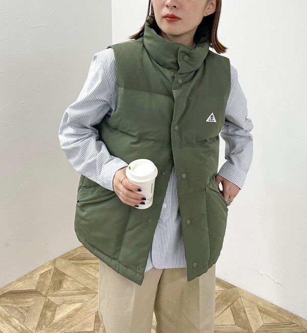 fredy emue「【GEVACO/ゲバコ】タッサーダウンベスト」|ダウンベスト・ベスト|