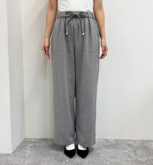 fredy emue「ウール混ウォッシャブルイージーパンツ」|チノ|