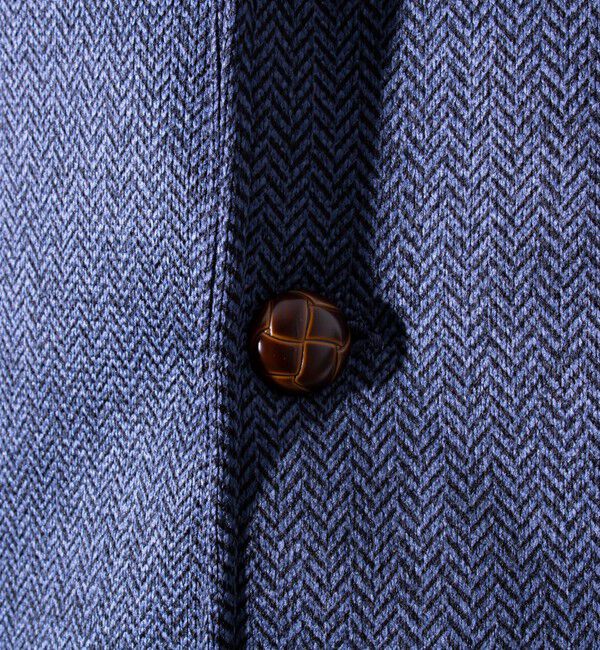 GLOSTER「【GLOSTER/グロスター】カチオンフリースボンディング くるみボタン ショールカーディガン」|カーディガン|