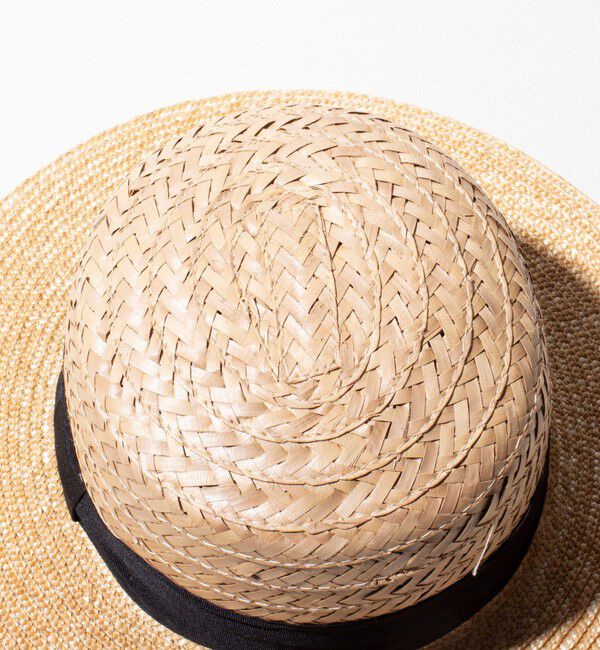 GLOSTER「【GLOSTER/グロスター】SWICH BOATHER HAT ハット 麦わら カンカン帽」|ハット|