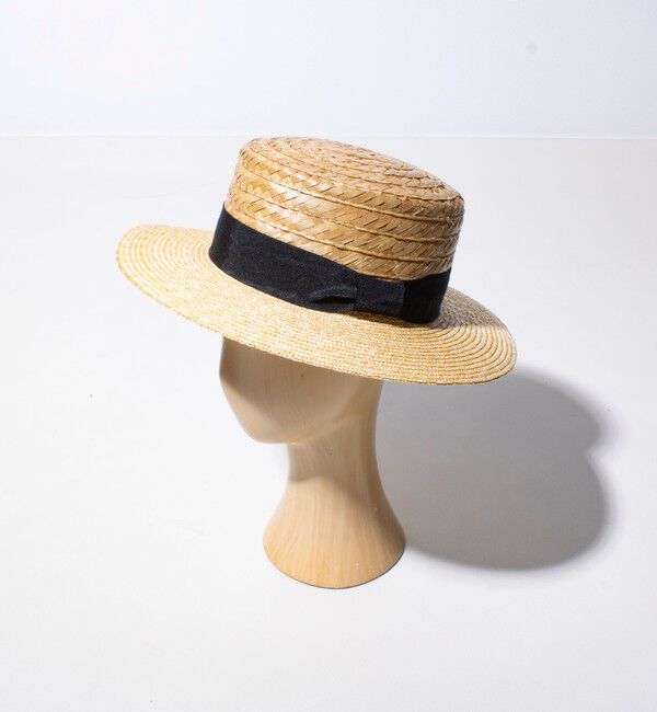 GLOSTER「【GLOSTER/グロスター】SWICH BOATHER HAT ハット 麦わら カンカン帽」|ハット|