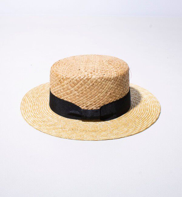 GLOSTER「【GLOSTER/グロスター】SWICH BOATHER HAT ハット 麦わら カンカン帽」|ハット|
