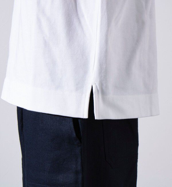 GLOSTER「【GEVACO/ゲバコ】コンパクトTシャツ ベーシッククルーネック ポケT （無地/ストライプ）」|Tシャツ・カットソー|