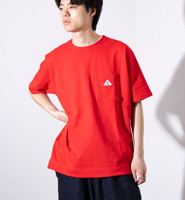 GLOSTER「【GEVACO/ゲバコ】コンパクトTシャツ ベーシッククルーネック ポケT （無地/ストライプ）」|Tシャツ・カットソー|