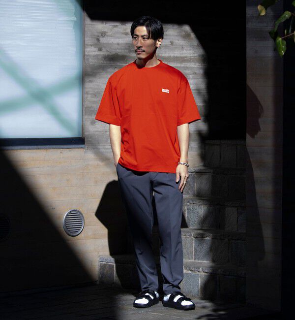 GLOSTER「【Franklin Climbing】FLEX TECH グラフィックバックプリント 半袖Tシャツ」|Tシャツ・カットソー|