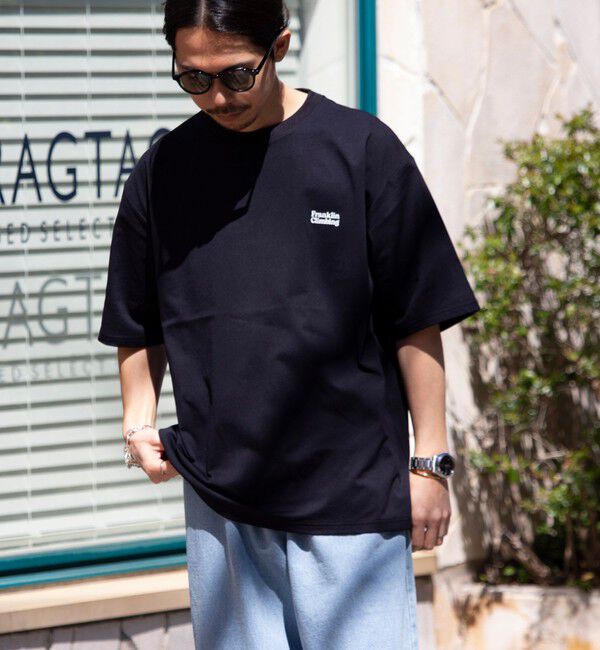 GLOSTER「【Franklin Climbing】FLEX TECH グラフィックバックプリント 半袖Tシャツ」|Tシャツ・カットソー|