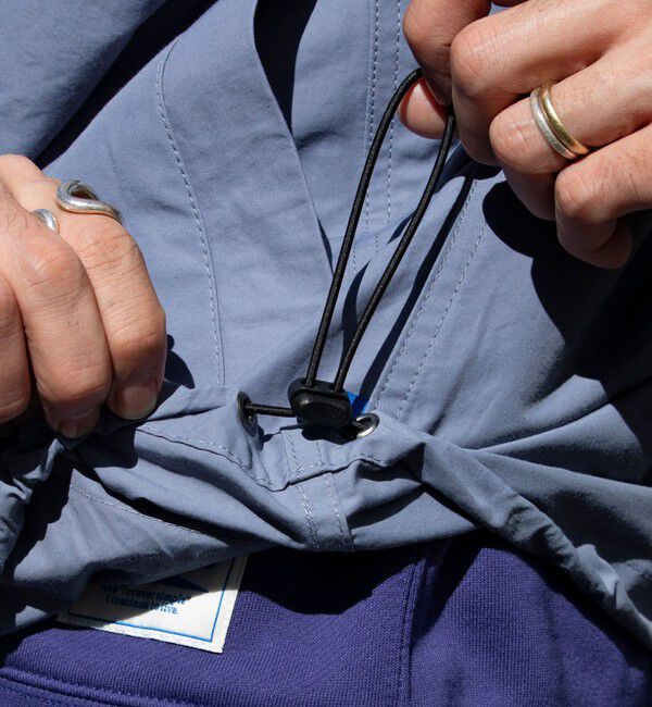 GLOSTER「【Jack Purcell/ジャックパーセル】コットンナイロン 2WAYアノラックパーカー」|ブルゾン・スタジャン|