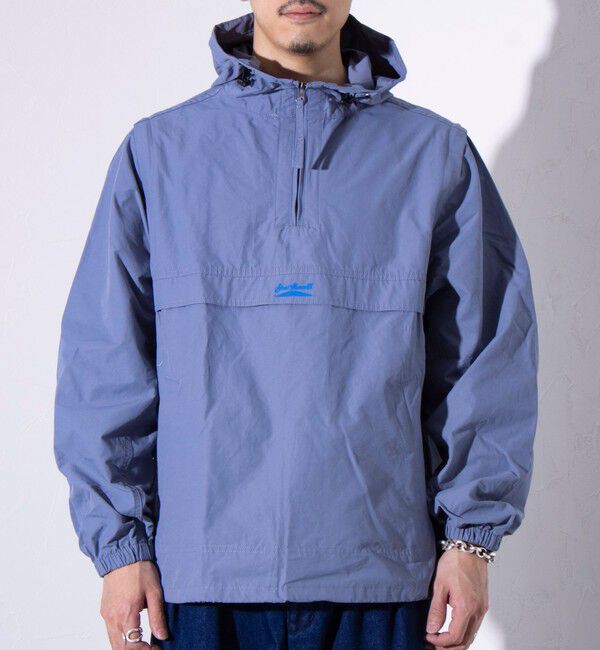 GLOSTER「【Jack Purcell/ジャックパーセル】コットンナイロン 2WAYアノラックパーカー」|ブルゾン・スタジャン|