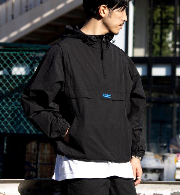 GLOSTER「【Jack Purcell/ジャックパーセル】コットンナイロン 2WAYアノラックパーカー」|ブルゾン・スタジャン|