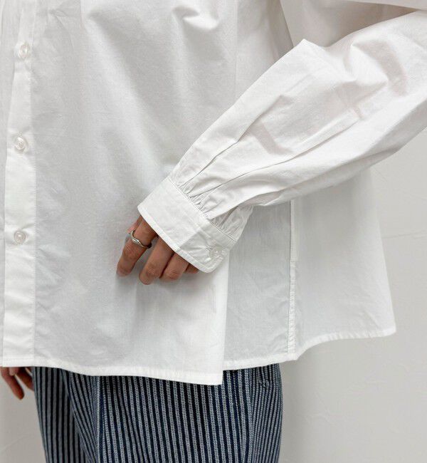 fredy emue「【GEVACO/ゲバコ】バンドカラーロングスリーブシャツ」|シャツ・ブラウス|