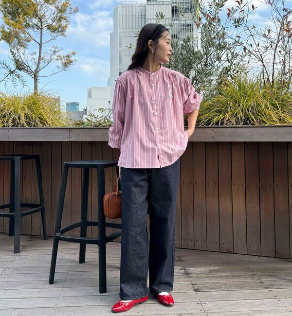 fredy emue「【GEVACO/ゲバコ】バンドカラーロングスリーブシャツ」|シャツ・ブラウス|