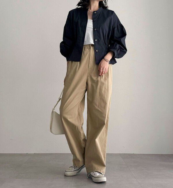 fredy emue「クロップドウエストギャザーブラウス」|シャツ・ブラウス|