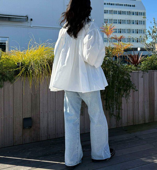 fredy emue「【GEVACO/ゲバコ】ピンタックボリュームスリーブブラウス」|シャツ・ブラウス|