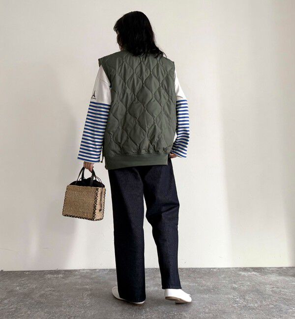 fredy emue「【TAION/タイオン】MILITARY MA-1 TYPE DOWN VEST」|ベスト・ジレ|