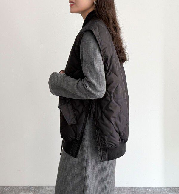 fredy emue「【TAION/タイオン】MILITARY MA-1 TYPE DOWN VEST」|ベスト・ジレ|