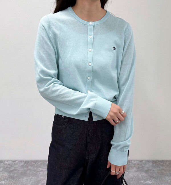 fredy emue「FR刺繍ベーシックサマーカーディガン」|カーディガン|