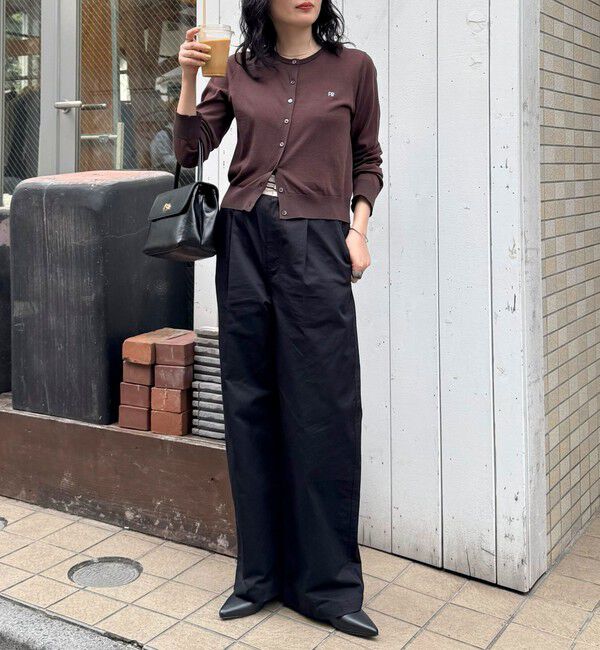 fredy emue「FR刺繍ベーシックサマーカーディガン」|カーディガン|