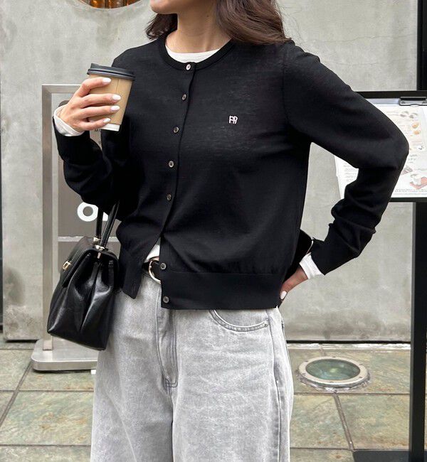 fredy emue「FR刺繍ベーシックサマーカーディガン」|カーディガン|