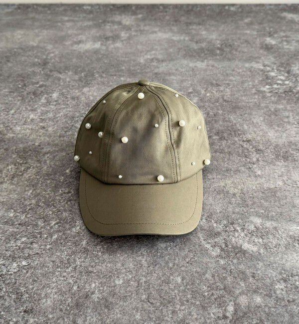 fredy emue「【CASSELINI/キャセリーニ】パールビーズキャップ」|ハット|