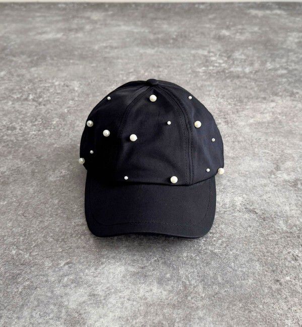 fredy emue「【CASSELINI/キャセリーニ】パールビーズキャップ」|ハット|