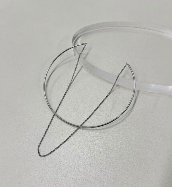 fredy emue「チェーン重ねネックカフ」|ネックレス|