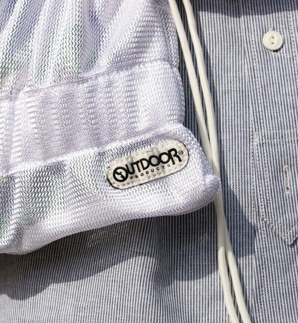 GLOSTER「【OUTDOOR PRODUCTS】メッシュギャザーショッパーバッグ」|ショルダー・メッセンジャー|