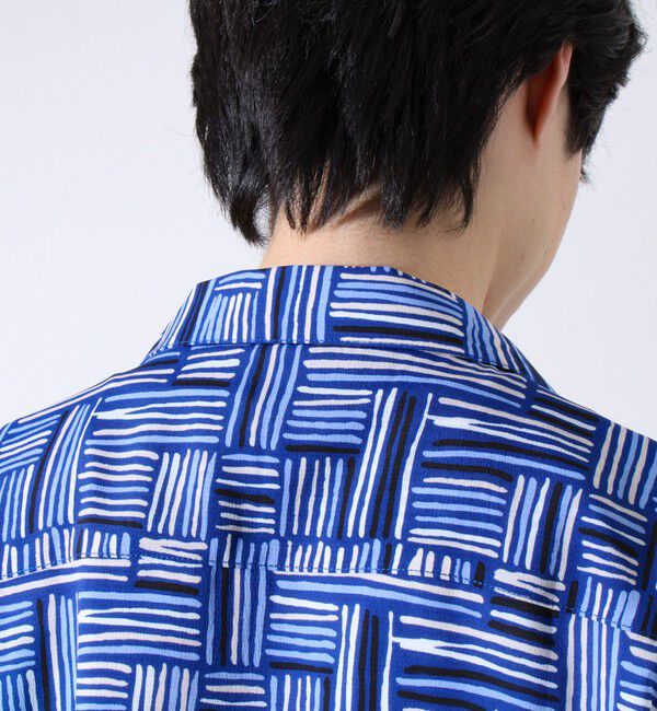 GLOSTER「【GLOSTER/グロスター】オールオーバーパターン シャツ 柄シャツ アロハシャツ オープンカラー」|シャツ・ブラウス|