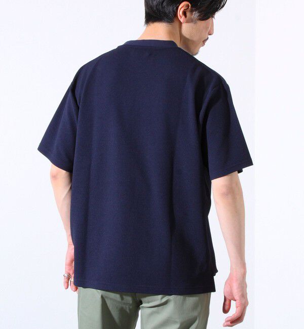 GLOSTER「【GLOSTER/グロスター】ふくれジャガード クルーネック 半袖 Tシャツ」|Tシャツ・カットソー|