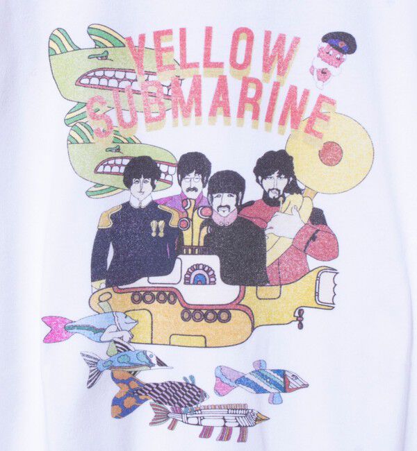 GLOSTER「【JUNKSOUL】BEATLES YELLOW SUBMARINE プリントTシャツ」|Tシャツ・カットソー|
