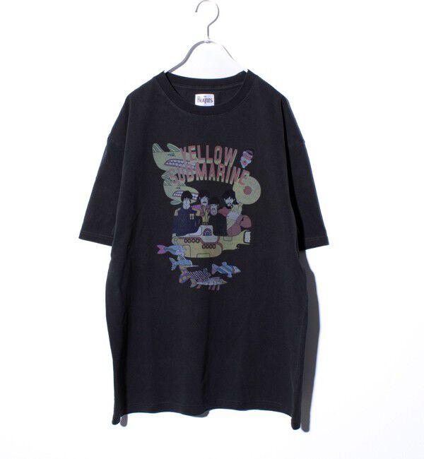 GLOSTER「【JUNKSOUL】BEATLES YELLOW SUBMARINE プリントTシャツ」|Tシャツ・カットソー|ブラック