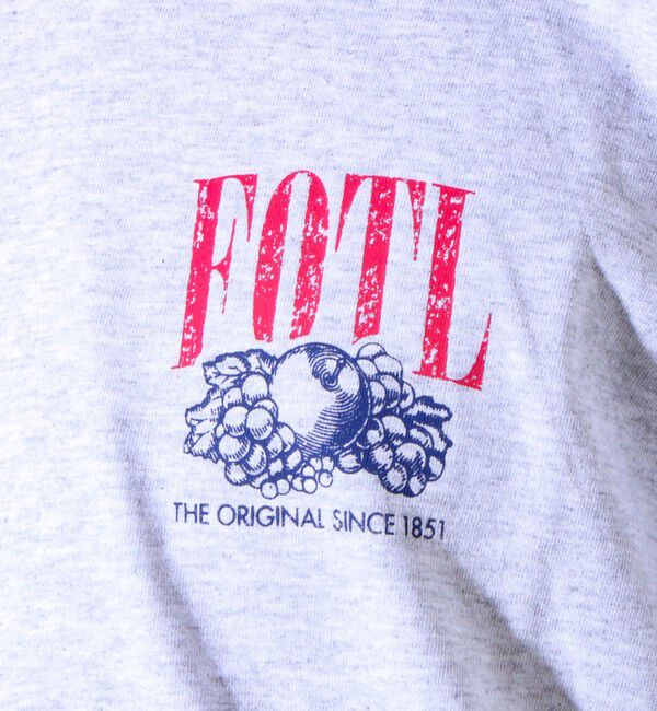 GLOSTER「【FRUIT OF THE LOOM/フルーツオブザルーム】プリントTシャツ バックプリント」|Tシャツ・カットソー|