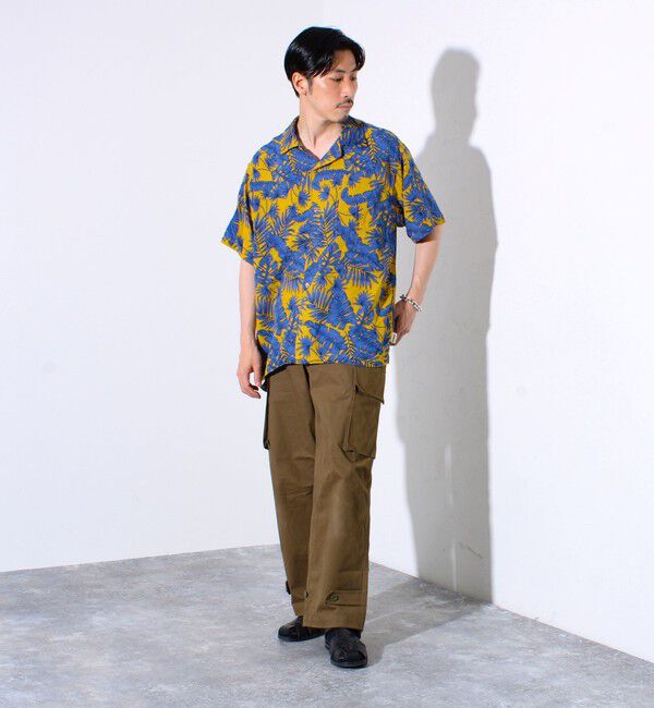 FREDY MAC「【FREDYMAC/フレディマック】レーヨンアロハシャツ オープンカラーシャツ ボタニカルプリント」|シャツ・ブラウス|